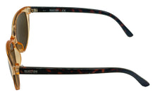 Load image into Gallery viewer, Kenneth Cole Reaction Sunglass Round Crystal Champagne Plastic Mirror KC1271 45G
