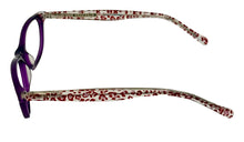 Load image into Gallery viewer, Lucky Brand Big Kids Eyeglass Purple Soft Rectangle Plastic D700. 50mm
