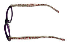 Load image into Gallery viewer, Lucky Brand Big Kids Eyeglass Brown Blue Soft Rectangle Plastic D700. 47mm
