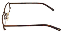 Load image into Gallery viewer, Jones New York Brown Rectangle Metal Eyewear Frame J140. 51mm
