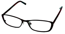 Load image into Gallery viewer, Jones New York Burgundy Rectangle Metal Eyewear Frame J140. 51mm
