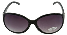 Load image into Gallery viewer, Ellen Tracy Womens Sunglass Black Plastic Rectangle Smoke ET 547 4

