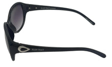 Load image into Gallery viewer, Ellen Tracy Womens Sunglass Black Plastic Rectangle Smoke ET 547 4
