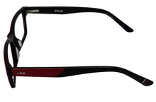Load image into Gallery viewer, Fila Big Kids Red Rectangle Plastic Eyewear Frame VF9456. 48mm
