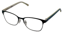 Load image into Gallery viewer, Fila Big Kids Teal Rectangle Metal Eyewear Frame VF9465. 48mm
