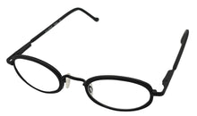 Load image into Gallery viewer, Bob Mackie Mens Black Oval Metal Reading Glass Frame. BM 853. 46mm. 2.5X
