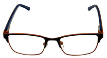 Load image into Gallery viewer, Fila Big Kids Black Orange Rectangle Metal Eyewear Frame VF9464. 0Z42. 47mm
