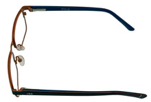 Load image into Gallery viewer, Fila Big Kids Black Orange Rectangle Metal Eyewear Frame VF9464. 0Z42. 47mm
