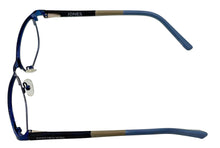 Load image into Gallery viewer, Jones New York Womens Rectangle Blue Metal J147 48mm
