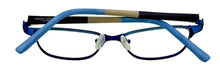 Load image into Gallery viewer, Jones New York Womens Rectangle Blue Metal J147 48mm
