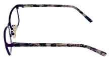 Load image into Gallery viewer, Jones New York Womens Rectangle Purple Metal J146 48mm
