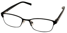 Load image into Gallery viewer, Jones New York Womens Rectangle Black Metal Eyewear Frame J144 49mm
