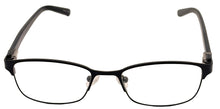 Load image into Gallery viewer, Jones New York Womens Rectangle Black Metal Eyewear Frame J144 49mm
