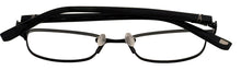 Load image into Gallery viewer, Jones New York Womens Rectangle Black Metal Eyewear Frame J144 49mm
