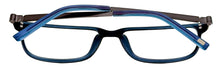 Load image into Gallery viewer, Jones New York Ophthalmic Mens Rectangle Blue Plastic Eyewear Frame, J527. 54mm
