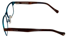 Load image into Gallery viewer, Lucky Womens Ophthalmic Eyeglass Rectangle Stainless Steel D101 Brown Metal 53mm
