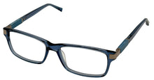 Load image into Gallery viewer, Jones New York Blue Mens Plastic Rectangle Eyewear Frame, 539. 55mm
