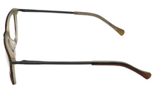 Load image into Gallery viewer, Lucky Brand Mens Brown Plastic Rectangle Metal Eyewear VLBD 827 48mm
