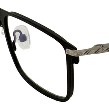 Load image into Gallery viewer, Lucky Brand Mens Black Stainless Steel Rectangle Metal Eyewear VLBD 826 49mm
