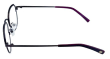 Load image into Gallery viewer, Jones New York Purple Mens Stainless Steel Metal Soft Square Eyewear J150. 47mm
