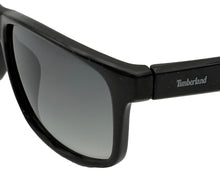 Load image into Gallery viewer, Timberland Black Mens Plastic Rectangle Sunglass, Gradient Lens TB7256. 1B

