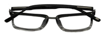 Load image into Gallery viewer, Jones New York Smoke Mens Plastic Rectangle Eyewear , J529 53mm
