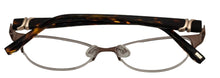 Load image into Gallery viewer, Jones New York Mens Ophthalmic Rimless Tear Drop Eyewear Frame, J139 Brown. 49mm
