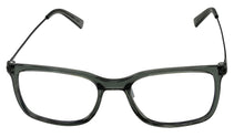 Load image into Gallery viewer, Tumi Mens Plastic Rectangle Teal Crystal Reading Glass VTU 803 1.00x
