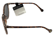 Load image into Gallery viewer, Converse Mens Tortoise Crystal Plastic Soft Square Sunglass, Flash Lens H059 Converse

