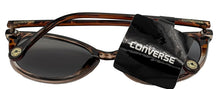 Load image into Gallery viewer, Converse Mens Tortoise Crystal Plastic Soft Square Sunglass, Flash Lens H059 Converse
