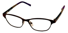 Load image into Gallery viewer, Jones New York Womens Rectangle Brown Metal J147 48mm
