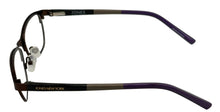 Load image into Gallery viewer, Jones New York Womens Rectangle Brown Metal J147 48mm
