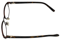 Load image into Gallery viewer, Jones New York Womens Metal Rectangle Eyewear Frame, J138 Brown 48mm
