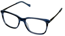Load image into Gallery viewer, Lucky Brand Mens Blue Plastic Rectangle Metal Eyewear VLBD 827 48mm A
