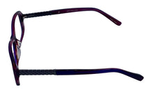 Load image into Gallery viewer, Jones New York Purple Mens Plastic Rectangle Eyewear Frame, J746 54mm Jones New York
