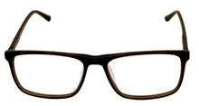 Load image into Gallery viewer, Jones New York Brown Mens Plastic Rectangle Eyewear Frame, J535 58mm
