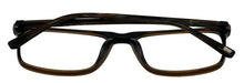 Load image into Gallery viewer, Jones New York Brown Mens Plastic Rectangle Eyewear Frame, J535 58mm
