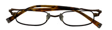 Load image into Gallery viewer, John Varvatos Rectangle Men Brown Rectangle Metal Eyewear Frame V140 50mm
