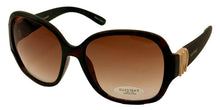 Load image into Gallery viewer, Ellen Tracy Womens Sunglass Demi Plastic Rectangle, Brown Lens ET564 2
