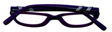 Load image into Gallery viewer, Jones New York Womens Plastic Soft Rectangle Eyewear Frame, J218 Purple 47mm Jones New York
