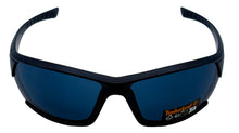 Load image into Gallery viewer, Timberland Sunglass Mens Matte Blue Wrap Plastic, Polarized Lens TB7188 85V
