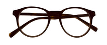 Load image into Gallery viewer, Police Mens Matte Brown Round Metal Sunglass, Blue Lens SPL 156 SRUG
