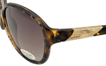 Load image into Gallery viewer, Ellen Tracy Womens Sunglass Demi Plastic Rectangle, Gradient Lens ET 552. 2
