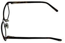 Load image into Gallery viewer, Jones New York Mens Metal Soft Rectangle Eyewear Frame, J146 Brown 49mm
