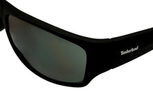 Load image into Gallery viewer, Timberland Matte Black Mens Plastic Rectangle Sunglass, Flash Lens TB7220. 5C
