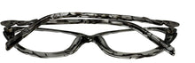 Load image into Gallery viewer, Carolina Herrera Black Lace Oval Plastic Reading Glass H313. 50mm. 2.5X
