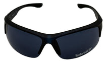 Load image into Gallery viewer, Timberland Sunglass Mens Matte Blue Plastic Rectangle Wrap Blue Lens TB7199. 91V

