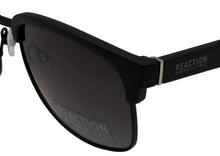 Load image into Gallery viewer, Kenneth Cole Reaction Matte Black Mens Square Plastic Sunglass, KC1433. 2B
