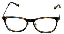Load image into Gallery viewer, Lucky Brand Mens Soft Square Blue Brown Plastic Frame. D510. 52mm
