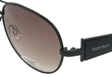 Load image into Gallery viewer, Ellen Tracy Womens Sunglass Combo Aviator Black/White ET 515 1

